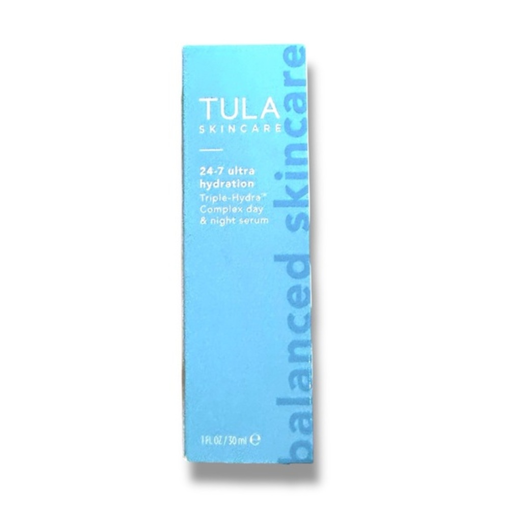 🆕 NWT Tula Skincare 24-7 Ultra Hydration Triple-Hydra Complex day & night serum